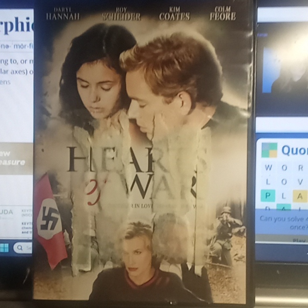 Hearts of war DVD please read full item description (SKU DVD box 3)